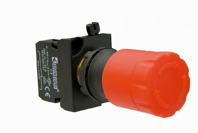 Кнопка аварийная (1НЗ) (CP)