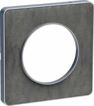 ODACE РАМКА 1-пост., для мех-ма цв. алюм., СЛАНЕЦ