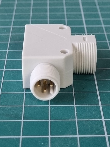 LANBAO PSR-PM3DPBR-E2 оптический датчик гибридный корпус PNP NO/NC Sn=3м (R-тип) разъем M12