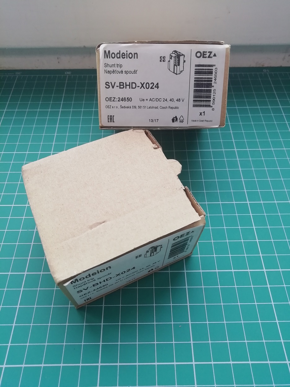 Независимый расцепитель SV-BHD-X024 AC/DC 24, 40, 48 V, для BH630/BD250