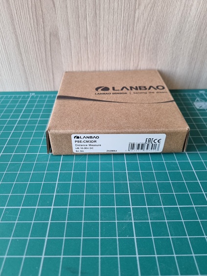 LANBAO PSE-CM3DR оптический датчик 32,5x20x10,6мм RS-485 Sn=3м (D-тип TOF) кабель 2м