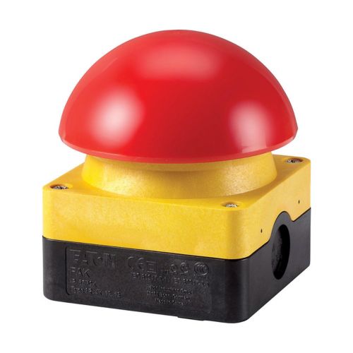 Кнопка аварийного останова ногой или рукой с фиксацией FAK-R/V/KC11/IY, 1н.о.+1н.з., красная