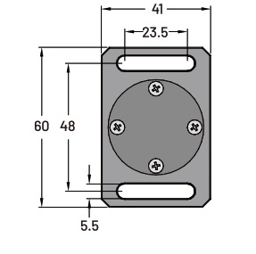 LANBAO ZJP-K8 ключ для замков безопасности