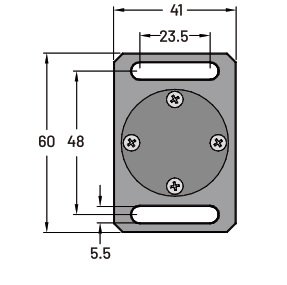 LANBAO ZJP-K8 ключ для замков безопасности