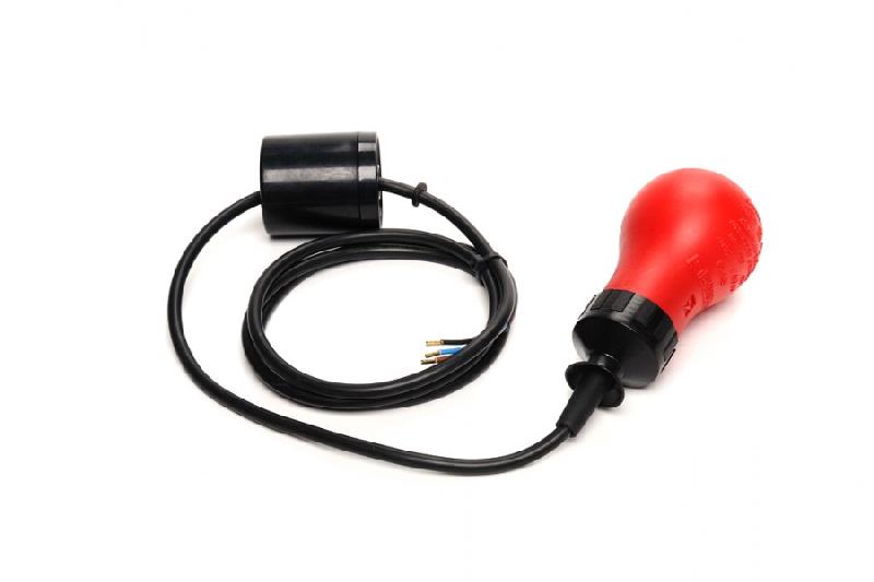 Сигнализатор уровня жидкости поплавковый "лампа", кабель 15м, IP68 SKF1A-15