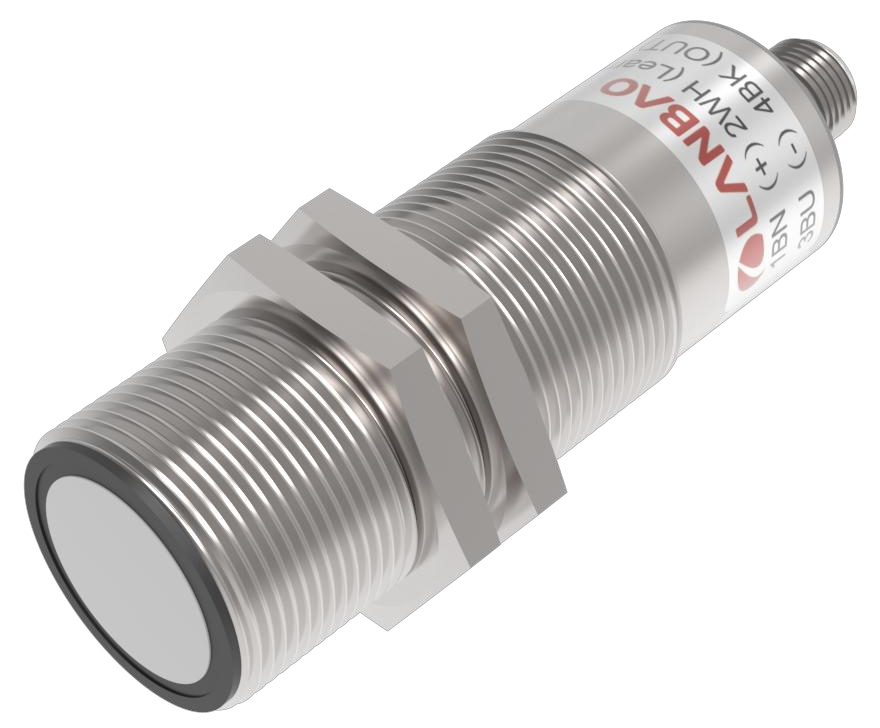 LANBAO UR30-CC50DPBS-E5 ультразвуковой датчик M30 PNP NO/NC  Sn=50-500мм разъем M12