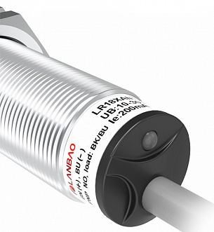 LANBAO LR18XCF05LIM индуктивный датчик М18х61,5мм 0...20mA Sn=5мм кабель 2м