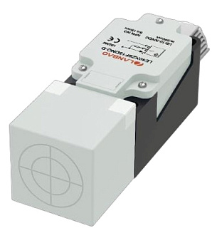 LANBAO LE40XZSF20DPRY-D индуктивный датчик 40х40х140мм PNP NO/NC, Sn=20мм, клеммы