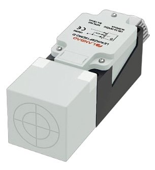 LANBAO LE40XZSF20DPRY-D индуктивный датчик 40х40х140мм PNP NO/NC, Sn=20мм, клеммы