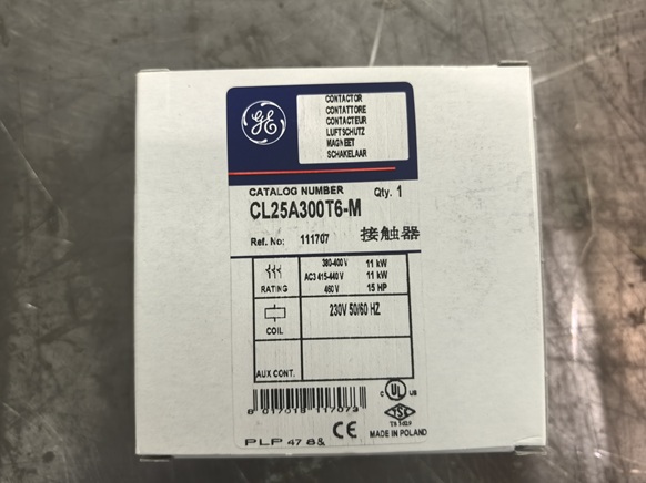 Контактор 11KW 3P 25A(AC3) 230В 50/60Гц винт CL25A300T6-M