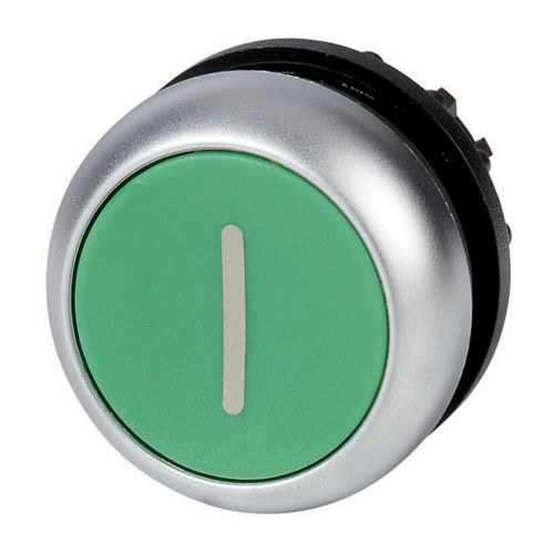 Кнопка зеленая Titan M22-D-G-X1, надпись 1, IP67 (216607)