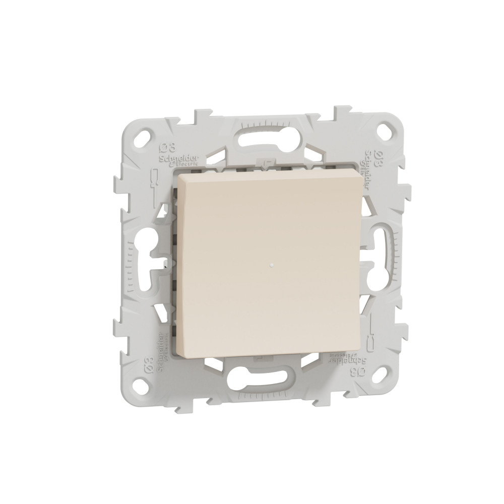 WISER UNICA NEW РЕЛЕЙНЫЙ ВЫКЛЮЧАТЕЛЬ 10А, БЕЖЕВЫЙ