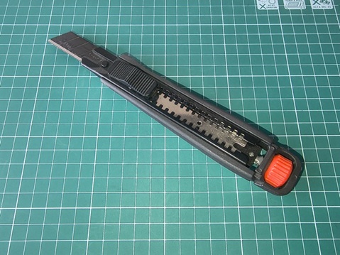 Нож строительно-монтажный 18 мм НСМ-80 (SK4) Heavy Duty (до 60 кг) EKF Professional
