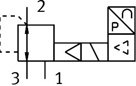 Пропорциональный регулятор с дисплеем VPPE-3-1-1/8-6-010-E1