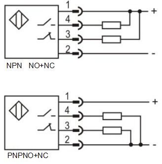 LANBAO PTL-BC80DPRT3-D оптический датчик 88x65x25мм PNP NO+NC Sn=800мм (D-тип) клеммы
