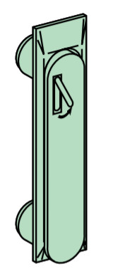 РУКОЯТКА + КЛЮЧИ ДЛЯ ОТСЕКА ЯЧЕЙКИ