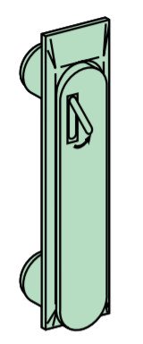 РУКОЯТКА + КЛЮЧИ ДЛЯ ОТСЕКА ЯЧЕЙКИ