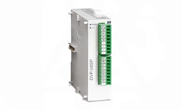 Модуль расширения DVP08SP11R, 4DI, 4RO