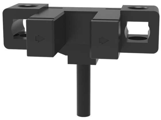 LANBAO PU05M-TGNR-L миниатюрный вилочный датчик 5мм NPN NO/NC кабель 1м