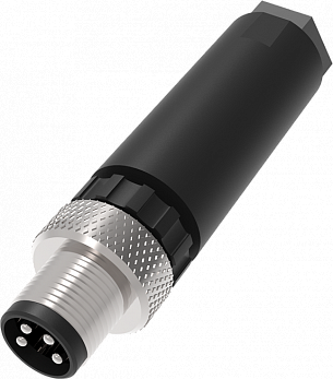 LANBAO QE8-W4F прямой штекер M8 4pin