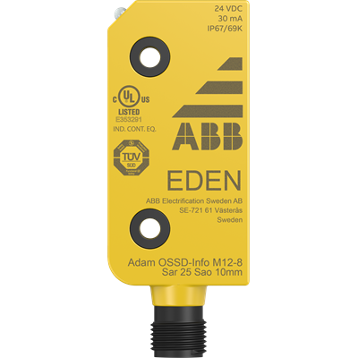Датчик безопасности ABB (Adam OSSD-Info M12-8 Sensor) 2TLA020051R5700 (90459-6961)