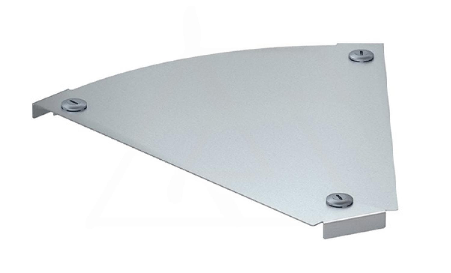 Крышка DFBM 45 100 FS секции угловой горизонтальной 45°, для лотка шириной 100мм, конв. оцинк.