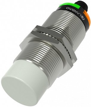 LANBAO CR30XCN25DPOY-E2 Ёмкостной датчик М30х79мм PNP NO Sn=25мм разъём М12