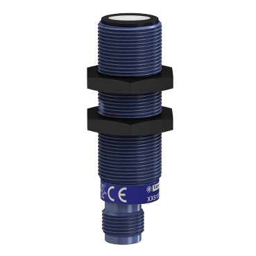 Ультразвуковой датчик цилиндрический M18, Sn=1 m, analog 4 20 mA, SYNC, разъем M12