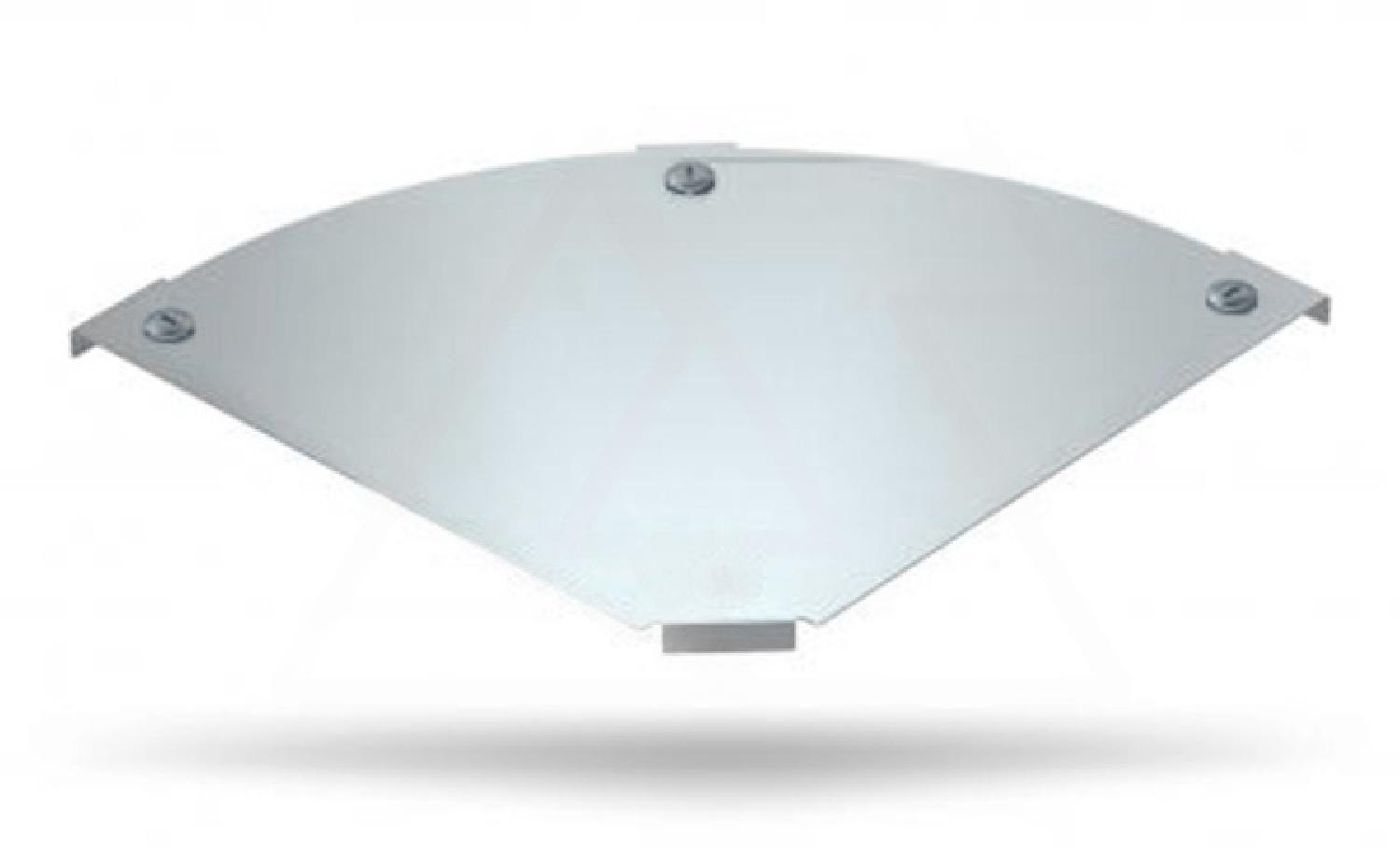 Крышка DFBM 90 100 FS секции угловой горизонтальной 90°, для лотка шириной 100мм, конв. оцинк.