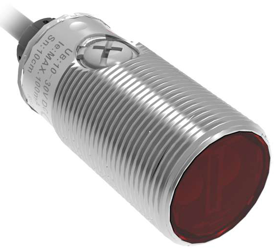LANBAO PSM-BC10DPB оптический датчик M18 PNP NO/NC Sn=100мм (D-тип) кабель 2м