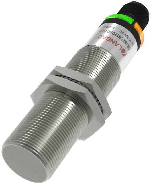 LANBAO CR18XCF08DPCY-E2 Ёмкостной датчик М18х85мм PNP NC Sn=8мм разъём М12