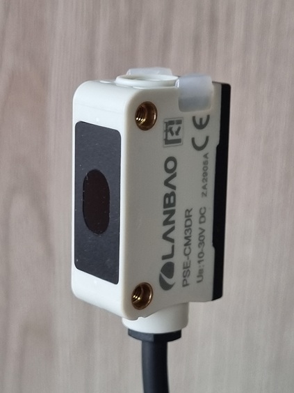 LANBAO PSE-CM3DR оптический датчик 32,5x20x10,6мм RS-485 Sn=3м (D-тип TOF) кабель 2м