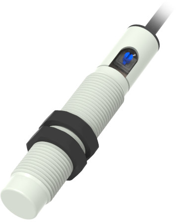 LANBAO CR12XSCN08DPCY Емкостной датчик 8 мм, 10…30 DC, PNP, NC, незаподлицо, PBT, кабель PVC 2 м, M1