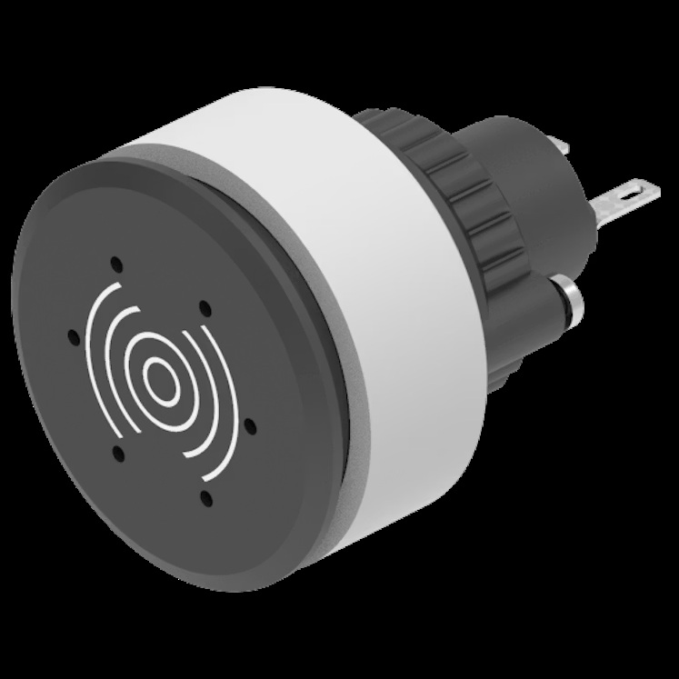 Зуммер IP65 на уровне панели D35, посадка Ø 30 мм, 24 V DC