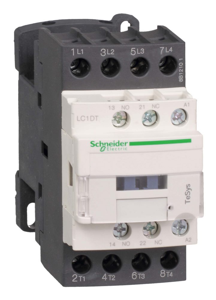 КОНТАКТОР D 4P (4НО),АС1 40 А,НО+НЗ,230V 50/60 ГЦ,