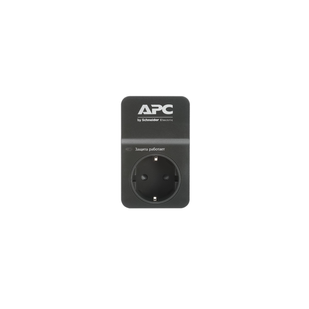 Сетевой фильтр APC Essential SurgeArrest 1 outlets, 16A, black