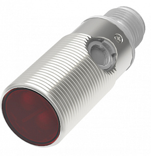 LANBAO PSM-YC10DNBR-E2 оптический датчик M18 NPN NO/NC Sn=100мм BGS (D-тип) разъем М12