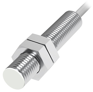 LANBAO LR08BF02DLCY индуктивный датчик M8x40мм 2-х проводный DC NC Sn=2мм кабель 2м