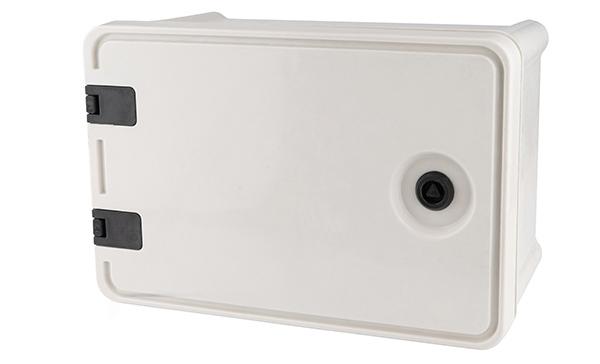 Щит навесной 220x330x170мм (ВxШxГ) из композитного (SMC) материала с монт. панелью 170x275мм, IP65