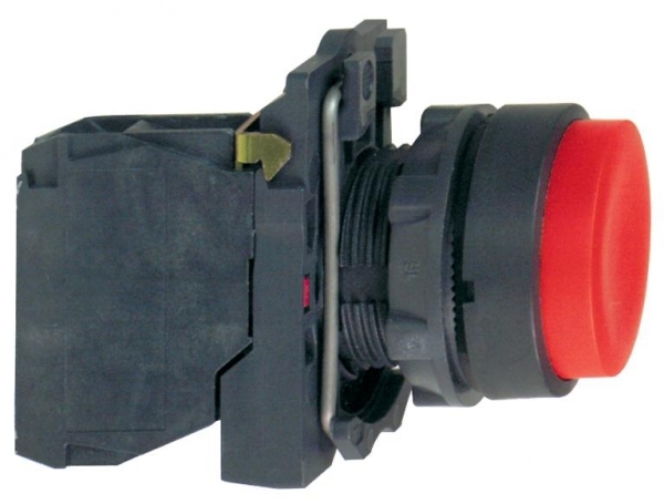 КНОПКА 22ММ КРАСНАЯ С ВОЗВРАТОМ XB5AL42