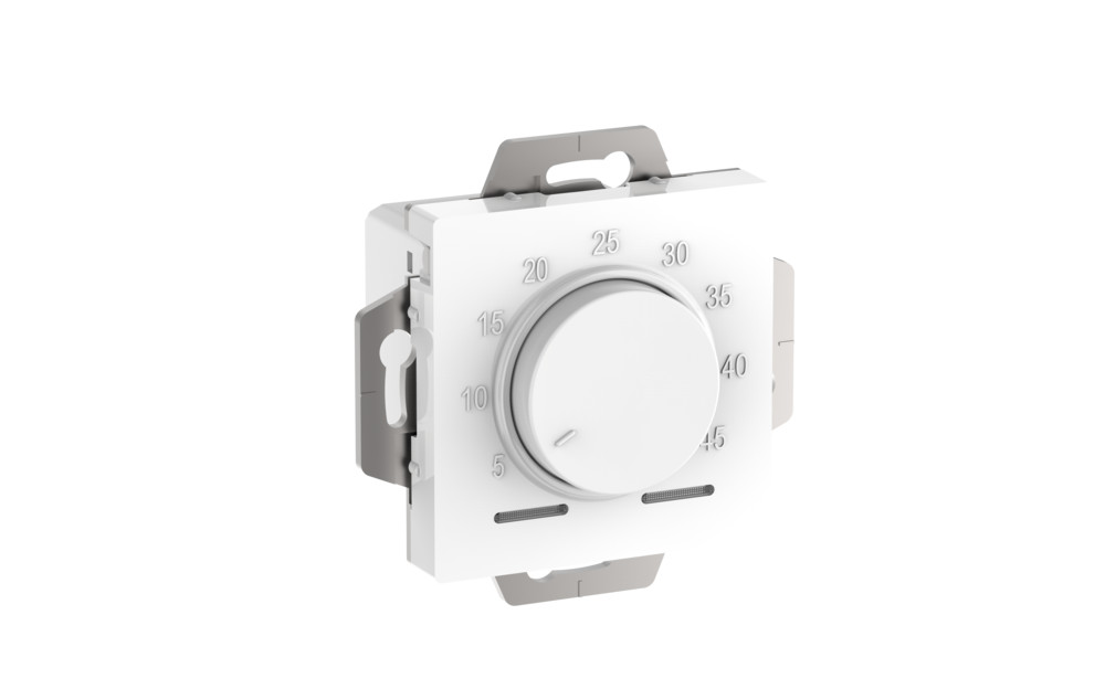 ATLASDESIGN ТЕРМОСТАТ электронный для теплого пола с датчиком, 10A, механизм, ЛОТОС