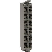 КЛЕММНЫЕ КОЛОДКИ-12 КОНТАКТОВ-24В= СЕРЫЙ