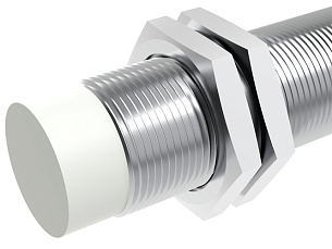 LANBAO LR18XBN12DLCY-E2 индуктивный датчик М18х63мм 2-х проводный DC NС Sn=12мм разъем М12