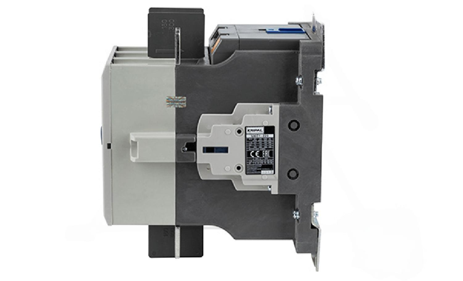Контактор UKC1-220-22-400AC, 3P, 250A(AC-3), 260A(AC-1), 132kW(400VAC), Uк=380-450VAC, 2NO+2NC