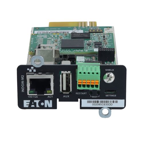 Карта сетевая Eaton Industrial Gateway Card, Modbus TCP/RTU для ИБП 5SC, 5P, 5PX, 9SX, 9PX, 9E, 93PM, 9PHD, 91PS, 93PS