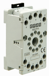 Колодка для реле 11 выводов, серый цвет RS1P11G1