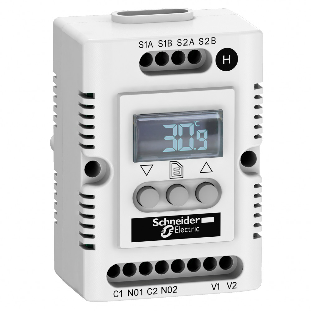 РЕГУЛИР.ГИГРОСТАТ С УСТАВ.35-95% 250В 5A