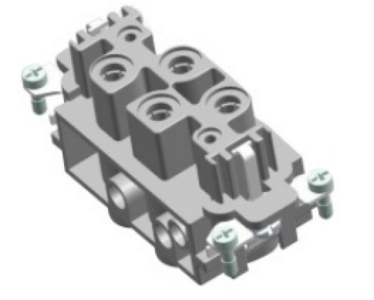 EBM806CP00 Гнездо 6 полюсов 4х80А+2х16А