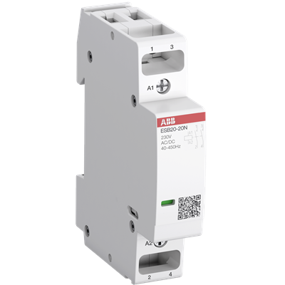 Контактор модульный ESB20-11N-06, 20A, 1NO+1NC, 230VAC/DC, 1M (1SBE121111R0611)