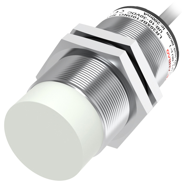 LANBAO LR30XBN22DNRY-E2 индуктивный датчик M30х63мм NPN NO/NC Sn=22мм разъем M12